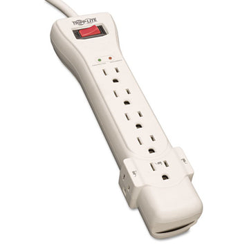 Tripp Lite Protect It! Surge Protector, 7 Outlets, 15 Ft Cord, 2520 Joules, Light Gray freeshipping - TVN Wholesale